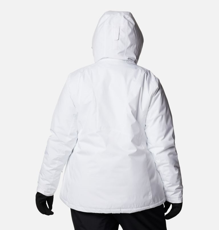 Women's Columbia Last Tracks II Insulated Jackets White | Plus Size CA-ZA586